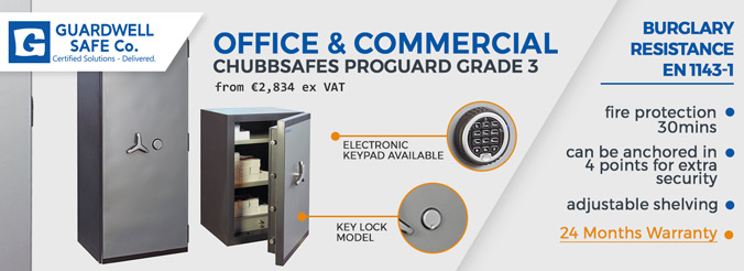 Guardwell Office and Commercial Safes Range